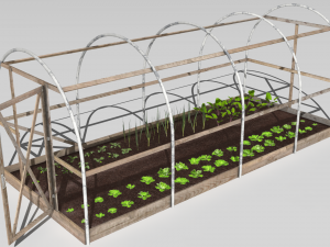 plastic greenhouse 3D Model