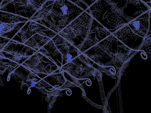 vine pergola Modelo 3D
