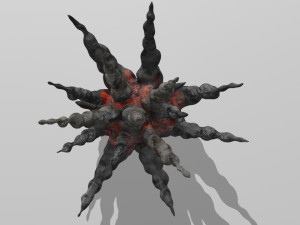 explosion 3D Model