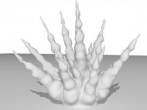 explosion 3D 模型