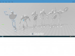 ice skeleton 3D 模型