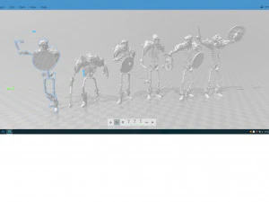 ice skeleton 3D Model