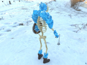 ice skeleton 3D 模型