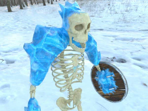 ice skeleton 3D Model