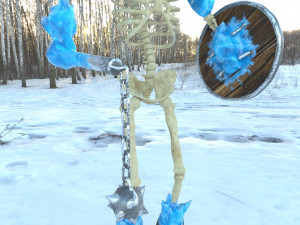 ice skeleton 3D 模型