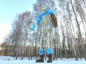 ice skeleton 3D 模型