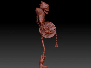 ice skeleton 3D Model