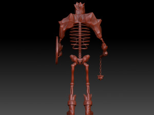 ice skeleton 3D 模型