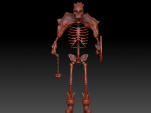 ice skeleton 3D 模型