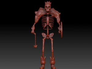ice skeleton 3D Model