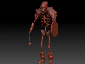 ice skeleton 3D Model