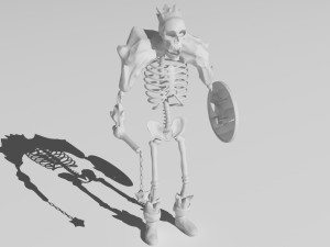 ice skeleton 3D 模型