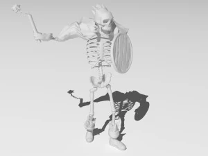 ice skeleton 3D Model