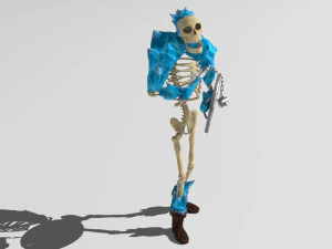 ice skeleton 3D Model