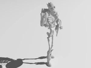 ice skeleton 3D Model