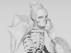 ice skeleton 3D 模型