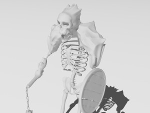 ice skeleton 3D 模型