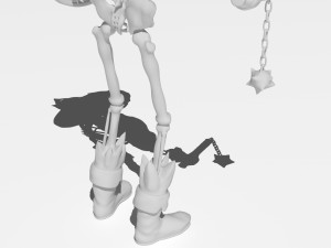 ice skeleton 3D 模型