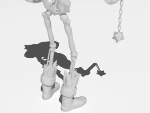 ice skeleton 3D Model