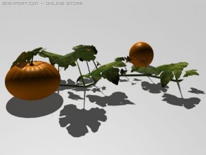 pumpkin 3D 模型