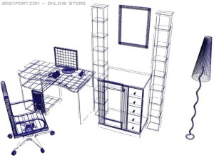 room furniture Modelo 3D