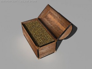 treasure chest Modèle 3D