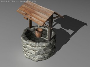 well 3Dモデル