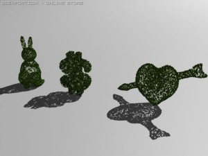 hedge figures Modelo 3D
