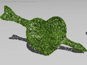 hedge figures 3D Model