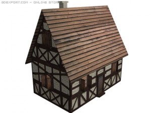medieval house Model 3D