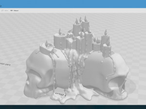 skull candle Modelo 3D