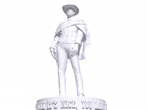 Man with no name Modelo 3D