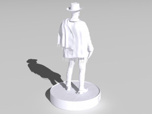 Man with no name Modelo 3D