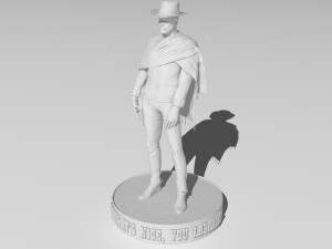 Man with no name Modelo 3D