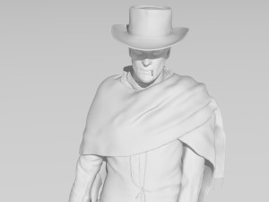 Man with no name Modelo 3D