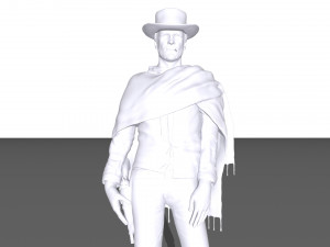 Man with no name Modelo 3D