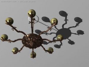 chandelier Modelo 3D