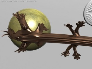 chandelier Modèle 3D