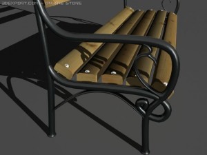 bench Modelo 3D