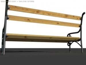 bench Modelo 3D