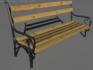 bench Modelo 3D