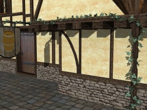golden barrel inn 3D Model