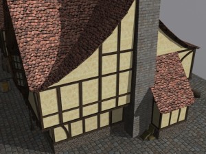 golden barrel inn 3D Model