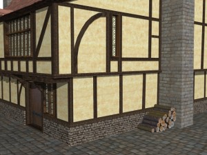golden barrel inn 3D Model