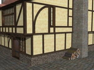 golden barrel inn 3D Model