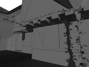 golden barrel inn 3D Model