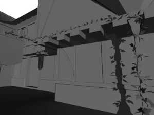 golden barrel inn 3D Model