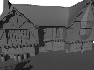 golden barrel inn 3D Model