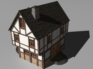 old house 3D Model