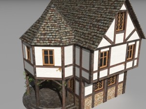 old house 3D Model